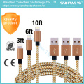 Wholesale Price Sync Data Fast Charging USB Cable for iPhone